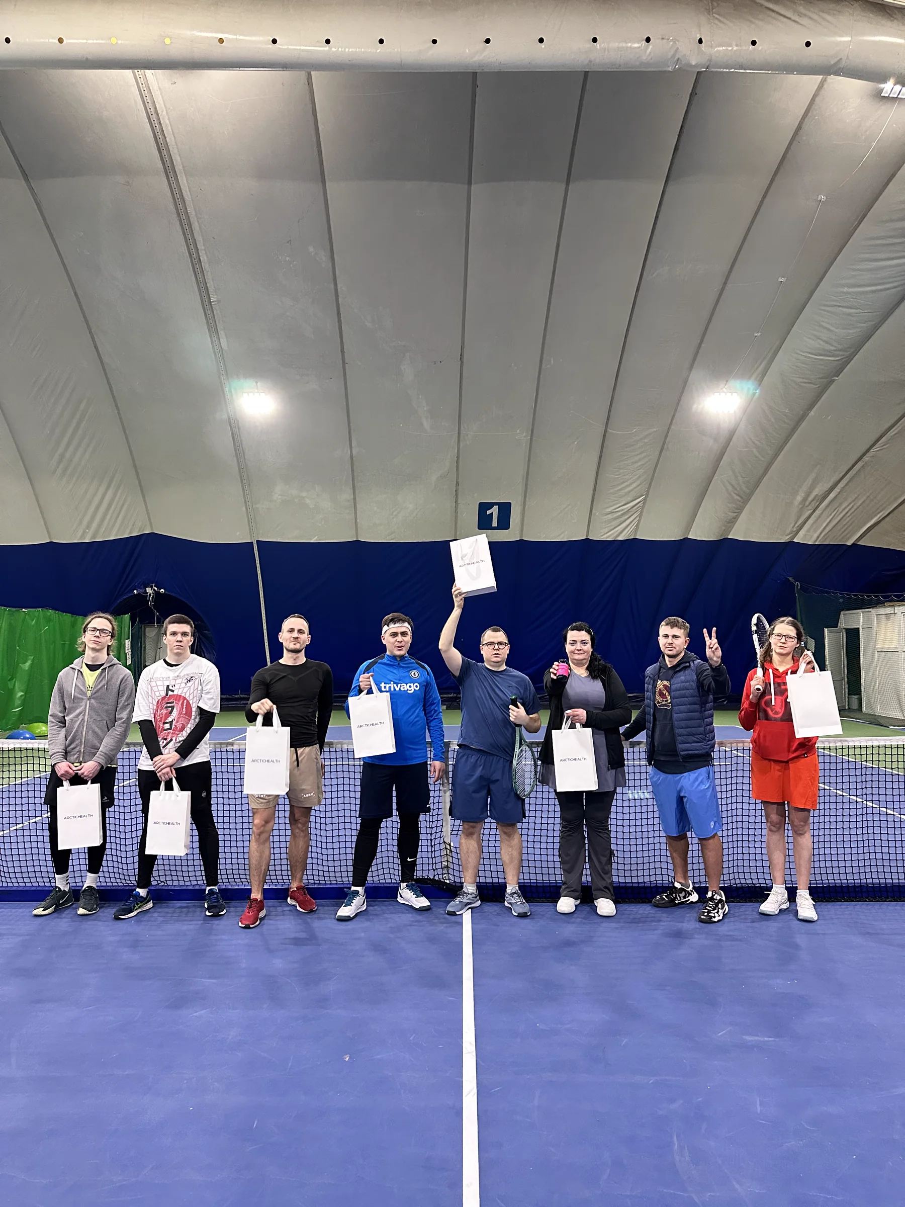 Участники ProTennis Cup с призами