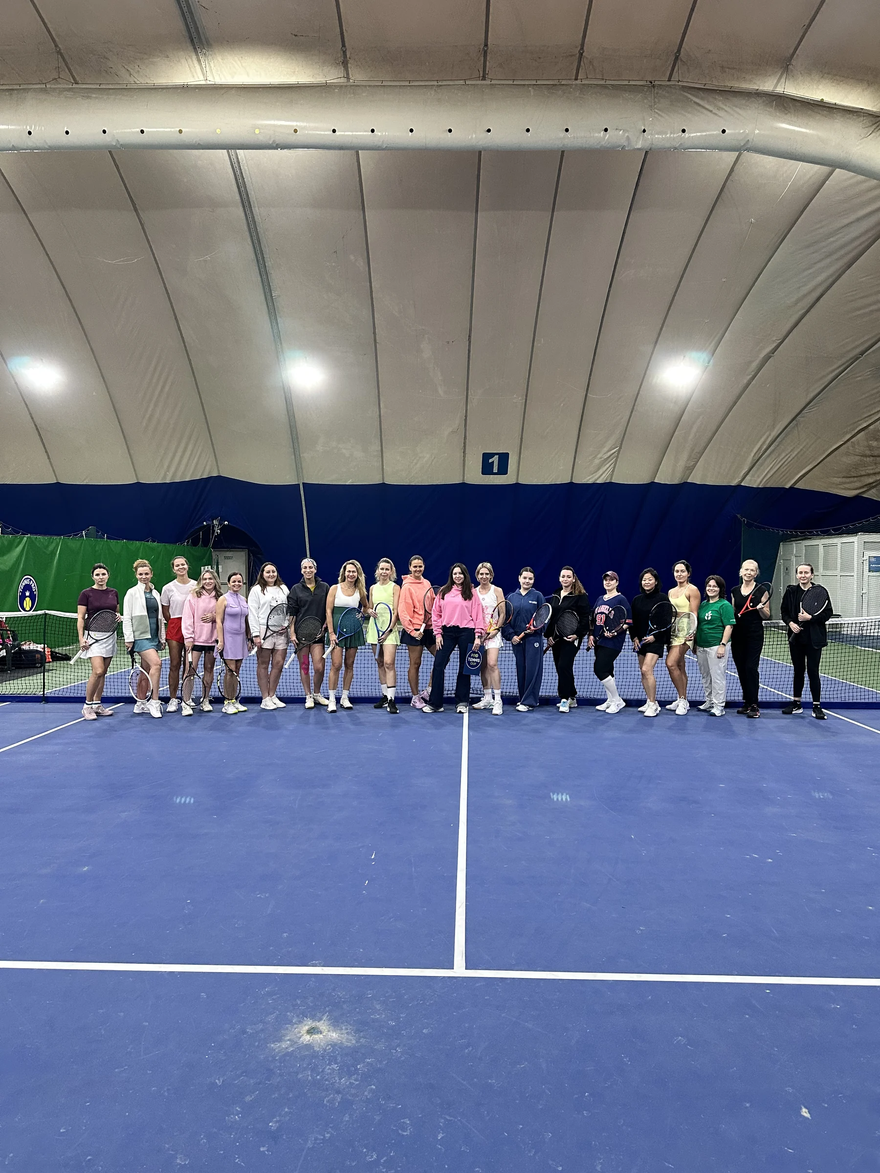 Участницы ProTennis Cup на корте