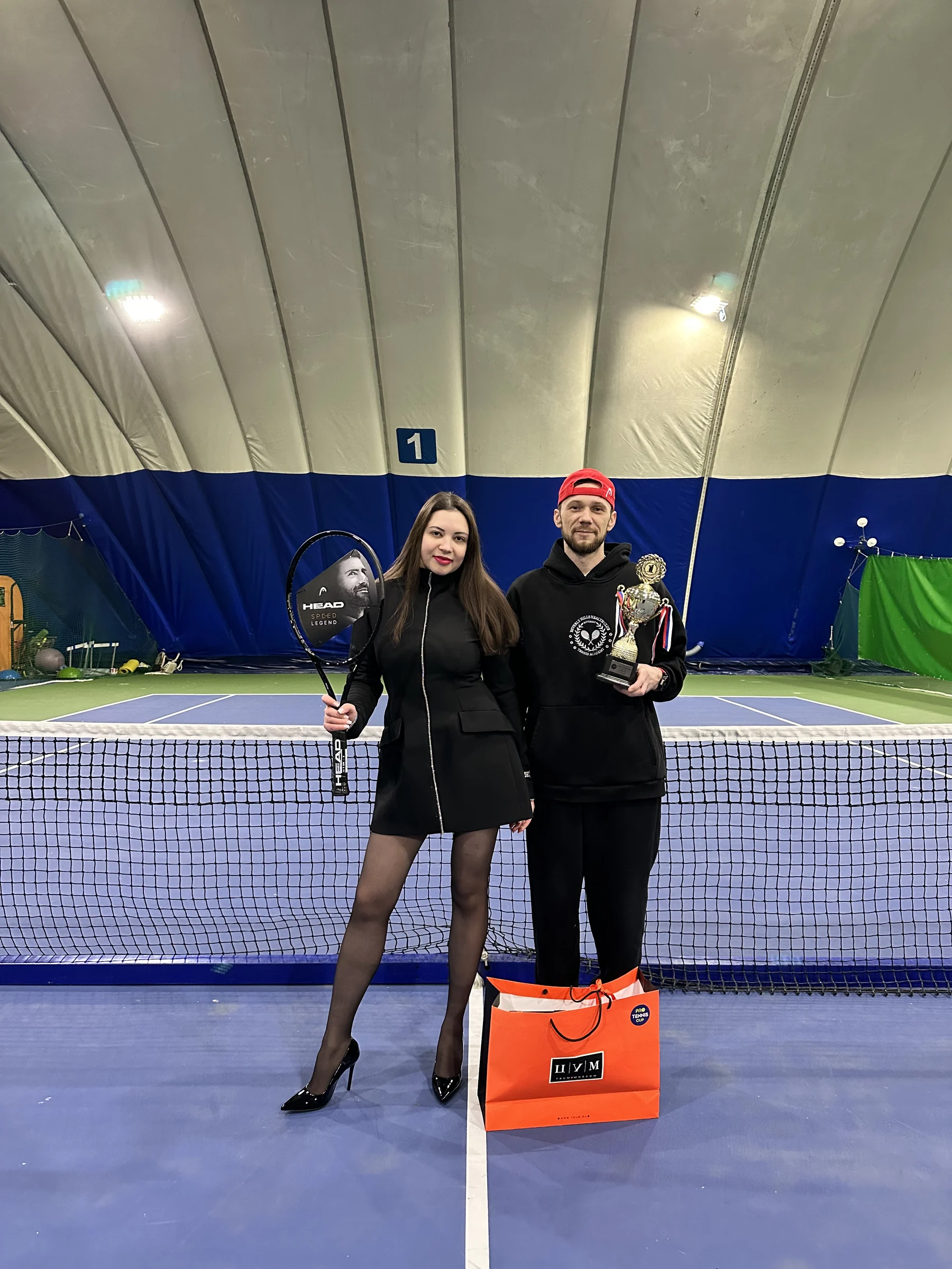 Участницы ProTennis Cup после награждения